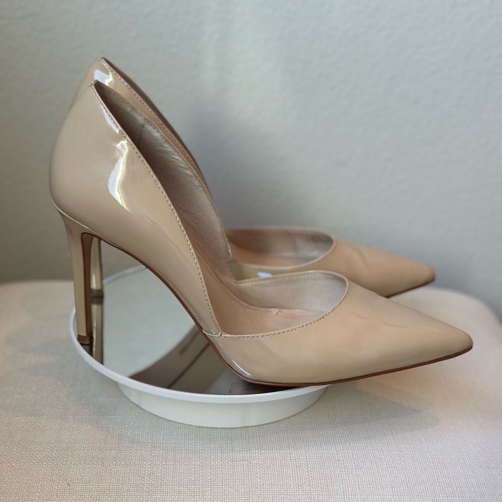 Louise et Cie Nude Patent Heels